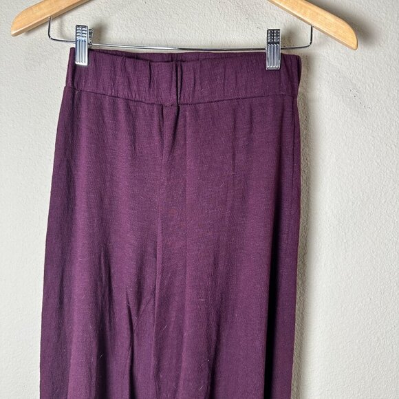 URBAN OUTFITTERS Soft Wide Leg Side Slit Pants Trousers Size XS - Picture 5 of 9